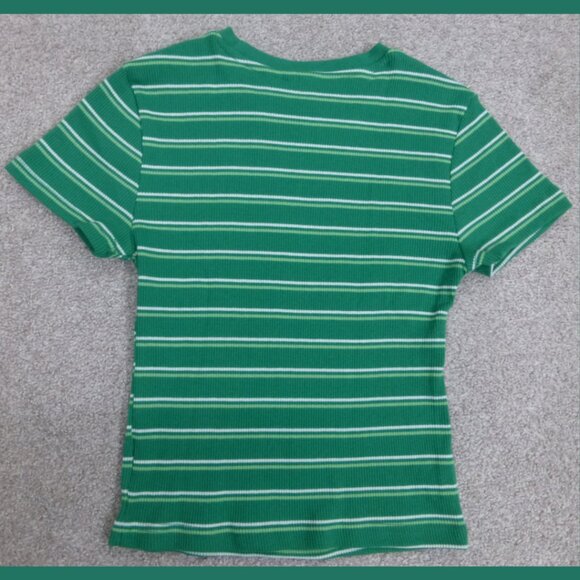 NWT- Sesame Street Youth Oscar The Grouch Embroidered Short Sleeve Top - Picture 2 of 10